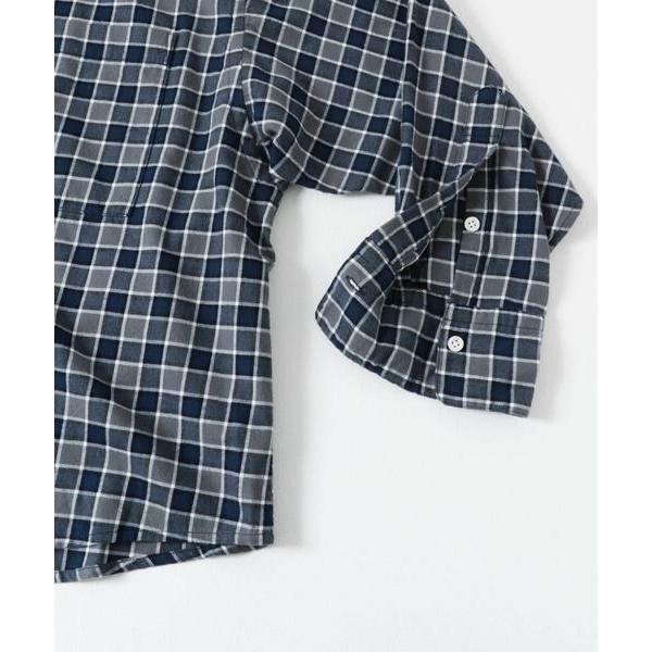 新品タグ付き　かぐれ　リネンチェックスクエアストール　アーバンリサーチ ドアーズ 新品タグ付き かぐれ リネンチェックスクエアストール アーバン