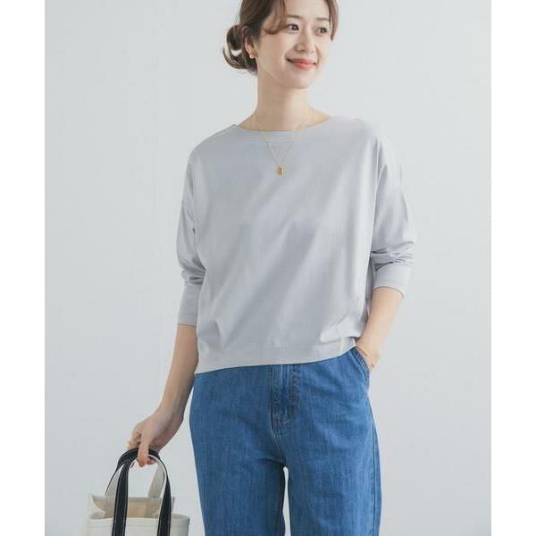 アーバンリサーチドアーズ＊コットンタック7分袖プルオーバー Sサイズ ネイビー URBAN RESEARCH DOORS（アーバンリサーチドアーズ） tシャツ コットン