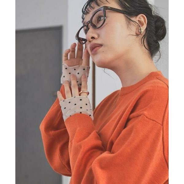 新品タグ付き　袖ドット柄切替ロングTシャツ　アーバンリサーチドアーズ　かぐれ 袖ドット柄切替ロングTシャツ（Tシャツ/カットソー）｜URBAN RESEARCH