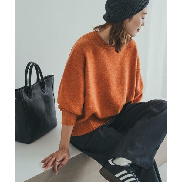 URBAN RESEARCH DOORS ウールワイドニットプルオーバー URBAN RESEARCH DOORS（アーバンリサーチドアーズ）の「ウールワイド