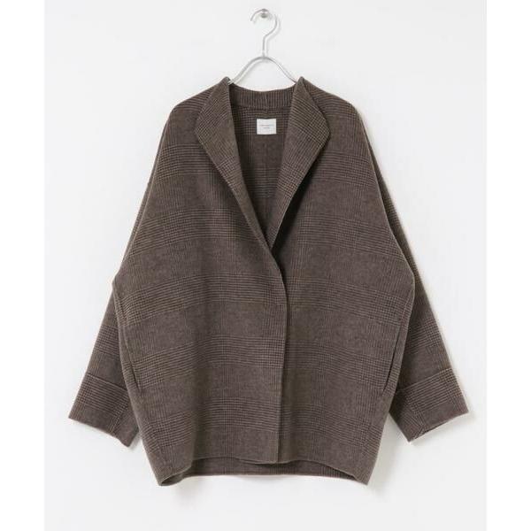 URBAN RESEARCH DOORS ミドル丈コート ブラウン M URBAN RESEARCH DOORS（アーバンリサーチドアーズ） URBAN RESEARCH