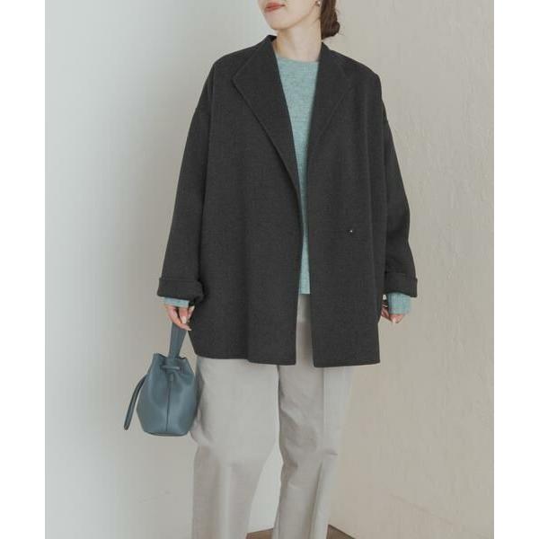 DOORS ウールリバーミドルガウンコート L.GREGE URBAN RESEARCH DOORS（アーバンリサーチドアーズ） URBAN RESEARCH