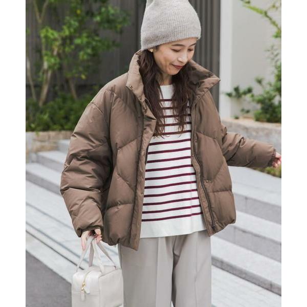 【shaashea】◯ニット✕ダウン★カーキ★サイズXS★レディース★ URBAN RESEARCH DOORS（アーバンリサーチドアーズ） URBAN RESEARCH