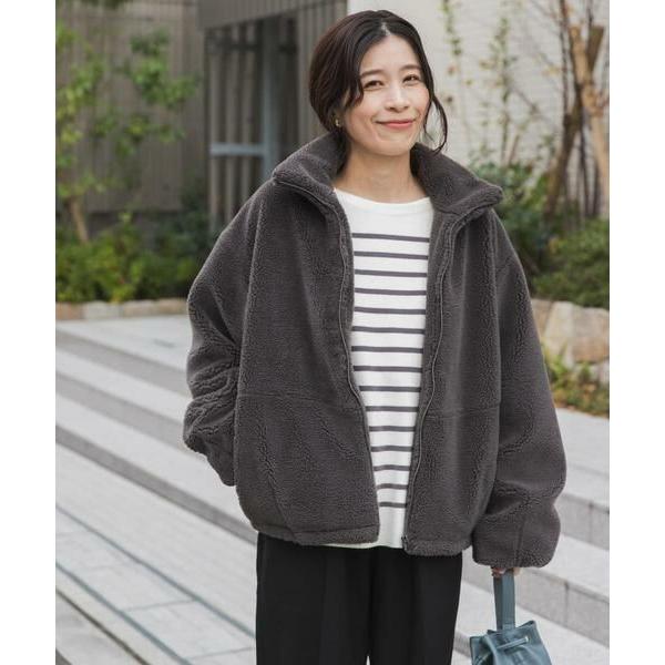 かぐれ ウール混ボアベスト アーバンリサーチ 美品 フリーサイズ 日本製 URBAN RESEARCH DOORS（アーバンリサーチドアーズ）の「ブークレー