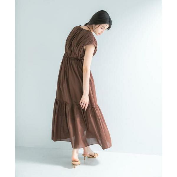 URBAN RESEARCH ROSSO - アーバンリサーチロッソ コットンボイル ミニワンピース(チュニック) URBAN RESEARCH ROSSO（アーバンリサーチ ロッソ） URBAN RESEARCH
