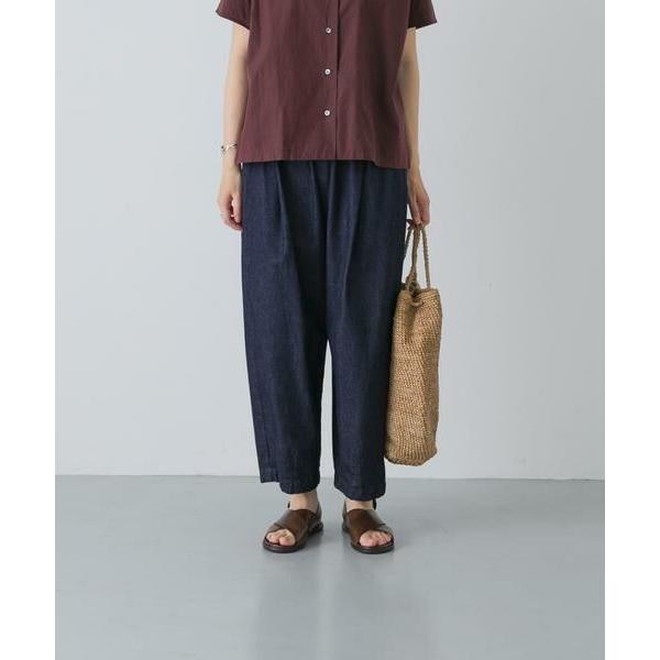 kagureかぐれ定価15400円デニム　クロップドパンツ　　すそ上げ済み かぐれ かぐれ / かぐれ デニムクロップドパンツ : タカシマヤ