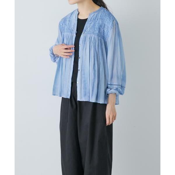 かぐれ かぐれ / かぐれ ピグメントダイピンタックブラウス