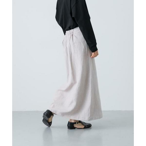 かぐれ｜リネンラミーラップスカート セール】リネンラミーラップスカート（スカート）｜かぐれ