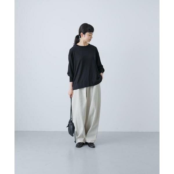 かぐれ　25年秋冬　新作　ウォッシャブルシルクワイドニット セール】ウォッシャブルシルクワイドニット（ニット/セーター）｜か