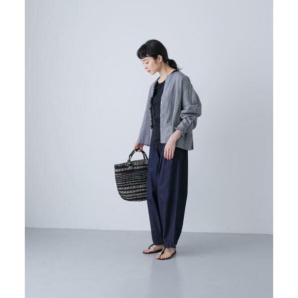 新品タグ付き　かぐれ　ワッシャーフリルブラウス　アーバンリサーチドアーズ ワッシャーフリルブラウス（シャツ/ブラウス）｜かぐれ（カグレ