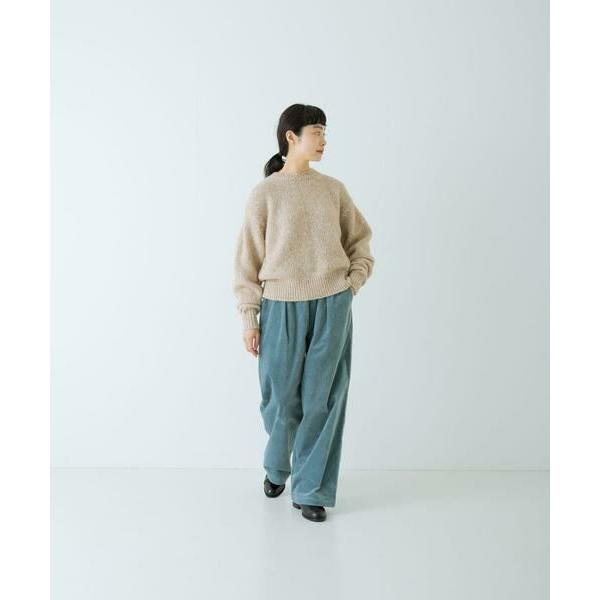 かぐれ かぐれ / かぐれ コットンアルパカクルーネックニット