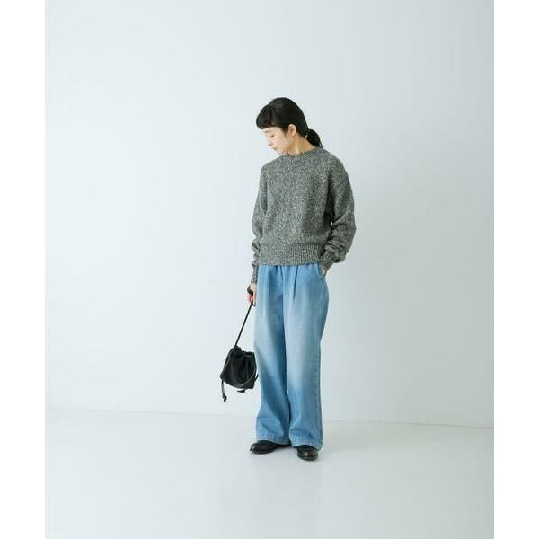 かぐれ かぐれ / かぐれ コットンアルパカクルーネックニット