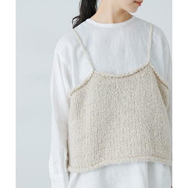かぐれ / アルパカウールブークレニットキャミソール : タカシマヤ