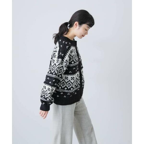 新品タグ付き　かぐれ　ペルーノルディックカーディガン　アーバンリサーチドアーズ 新品タグ付き かぐれ ペルーノルディックカーディガン アーバン