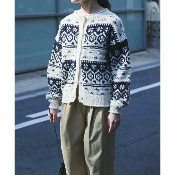 新品タグ付き　かぐれ　ペルーノルディックカーディガン　アーバンリサーチドアーズ 新品タグ付き かぐれ ペルーノルディックカーディガン アーバン