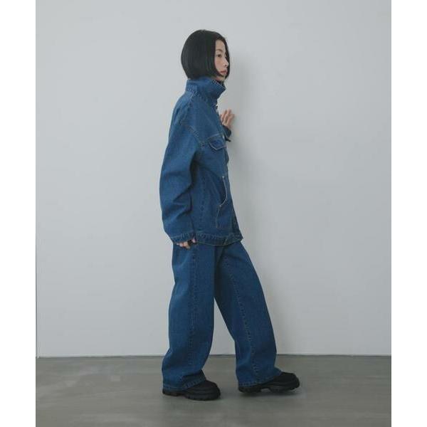 KBF（ケービーエフ） ハイネックデニムブルゾン : タカシマヤ 