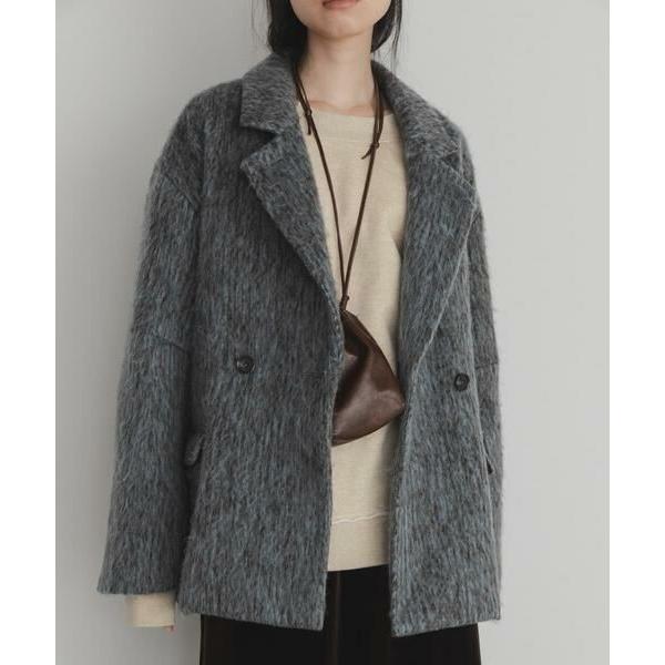 ほぼ新品 KBF ジャギーテーラードジャケット KBF｜シャギーテーラードジャケット | Rakuten Fashion(楽天