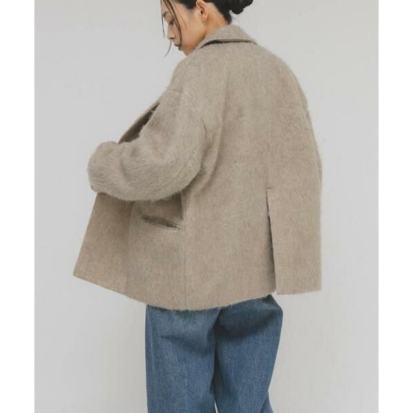ほぼ新品 KBF ジャギーテーラードジャケット KBF｜シャギーテーラードジャケット | Rakuten Fashion(楽天