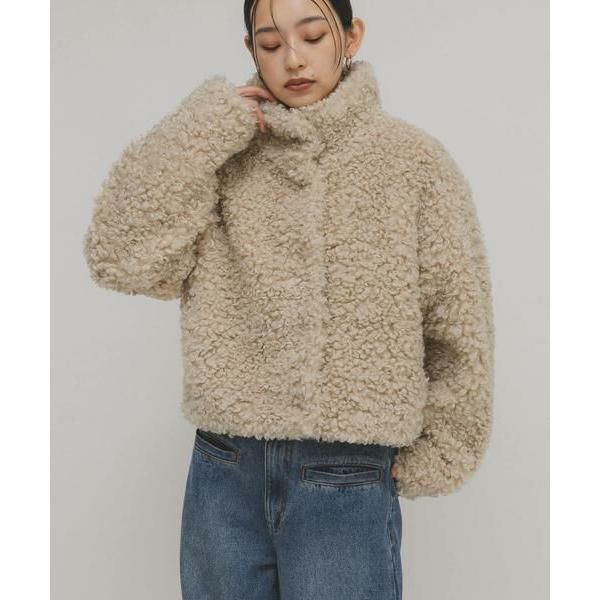 KBF（ケービーエフ） フォルムボアジャケット : タカシマヤ