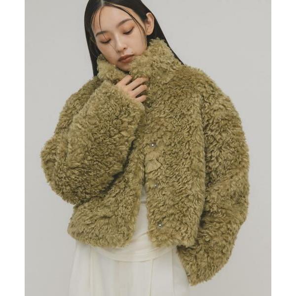 KBF（ケービーエフ） フォルムボアジャケット : タカシマヤ