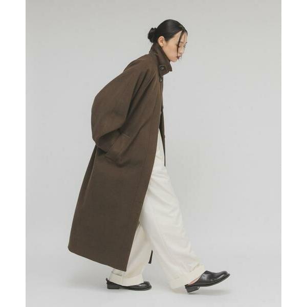 KBF（ケービーエフ） ステンカラーコクーンロングコート : タカシマヤ