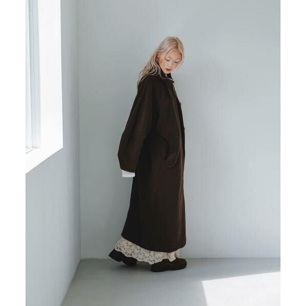 KBF（ケービーエフ） ステンカラーコクーンロングコート : タカシマヤ