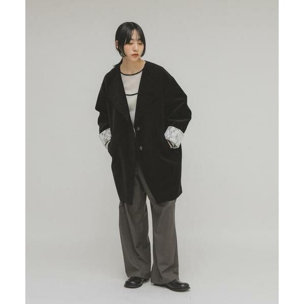 KBF（ケービーエフ） ベロアBIGジャケット : タカシマヤファッション