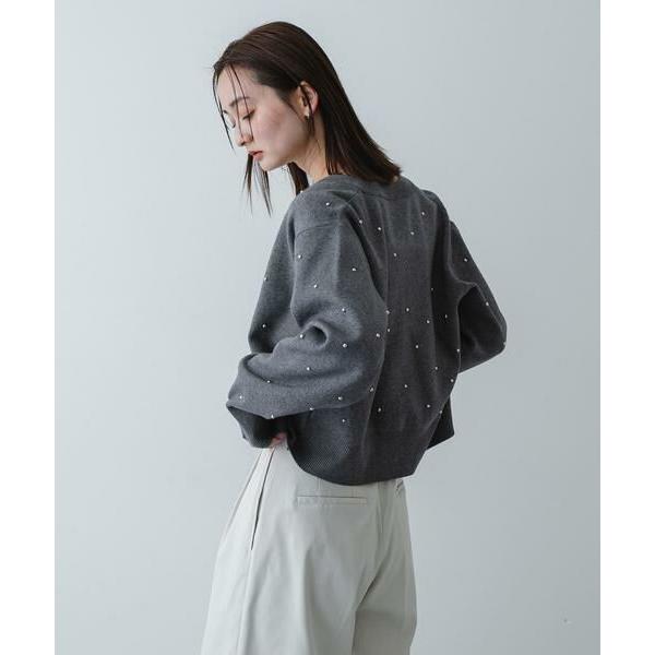 新品 SENSE OF PLACE ボールビーズカーディガン SENSE OF PLACE by URBAN RESEARCH SENSE OF PLACE by URBAN RESEARCH