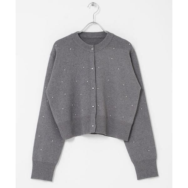 新品 SENSE OF PLACE ボールビーズカーディガン SENSE OF PLACE by URBAN RESEARCH SENSE OF PLACE by URBAN RESEARCH