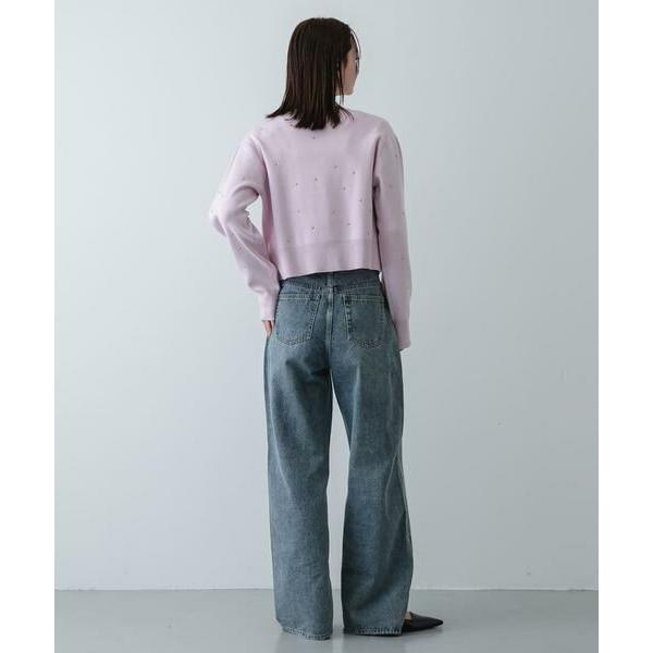 新品 SENSE OF PLACE ボールビーズカーディガン SENSE OF PLACE by URBAN RESEARCH SENSE OF PLACE by URBAN RESEARCH