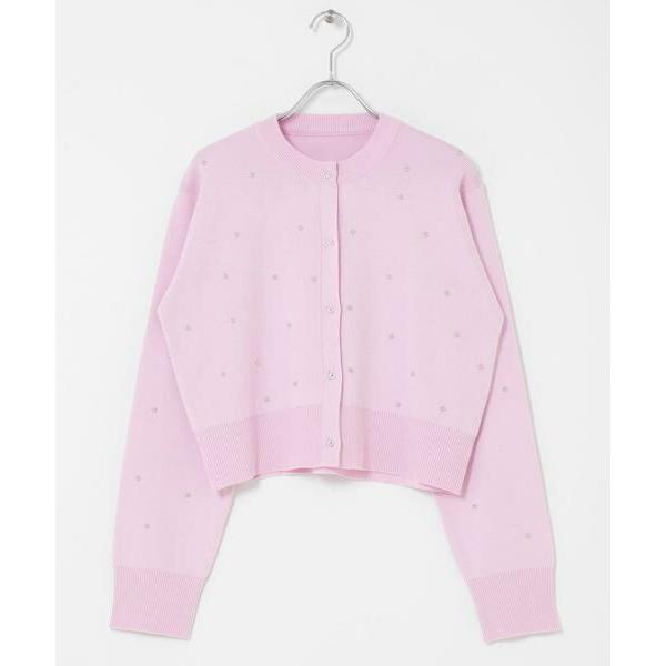 新品 SENSE OF PLACE ボールビーズカーディガン SENSE OF PLACE by URBAN RESEARCH SENSE OF PLACE by URBAN RESEARCH
