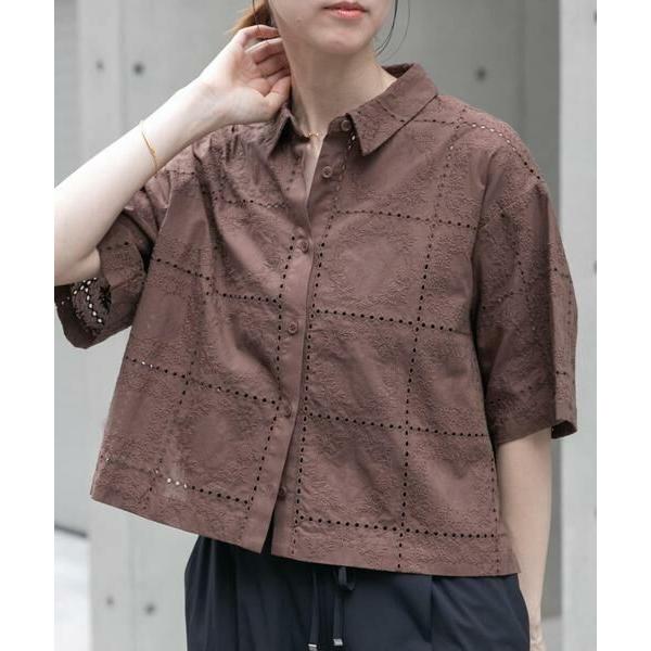 新品 レースシャツ URBAN RESEARCH ITEMS（アーバンリサーチ アイテムズ） URBAN RESEARCH