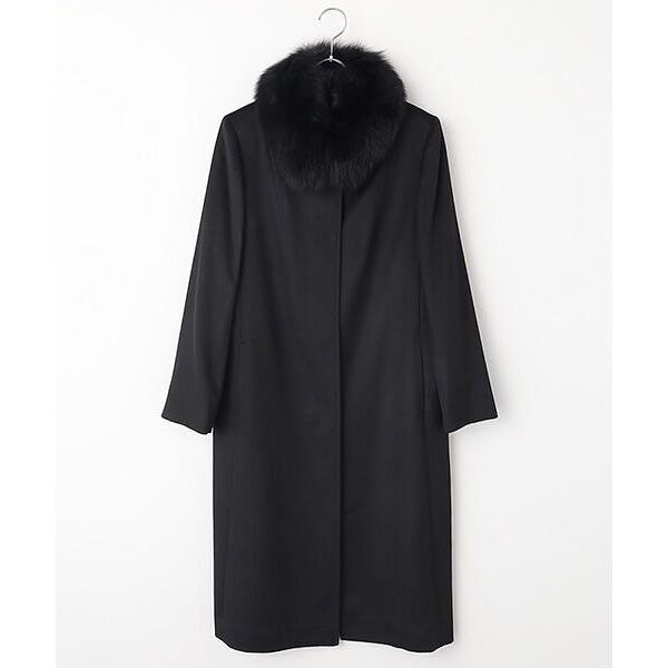 エムジーセーブル　ミンクファー　ブラック　１１号　毛皮　ＭＧ　Ｓａｂｌｅ MGSABLE MG SABLE / エムジーセーブル カシミヤ100％コート