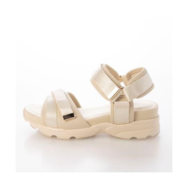 carino（カリーノ） 厚底クロスベルトスポーツサンダル : タカシマヤ