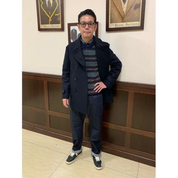 Brooks Brothers / ブルックス ブラザーズ ウール ピーコートの画像