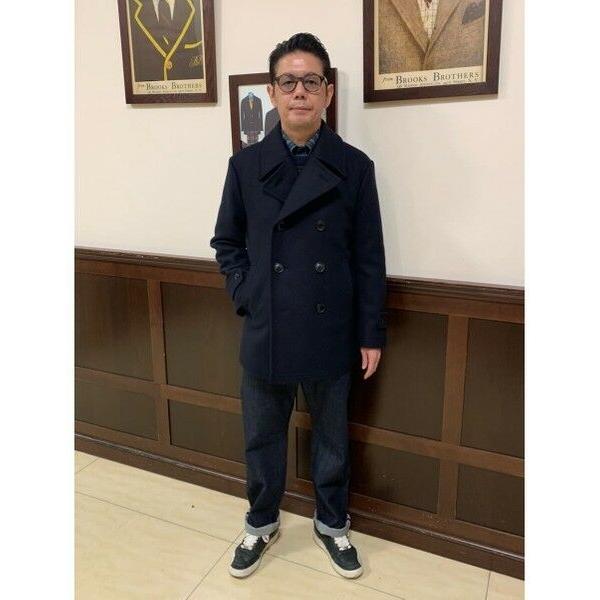 Brooks Brothers / ブルックス ブラザーズ ウール ピーコートの画像
