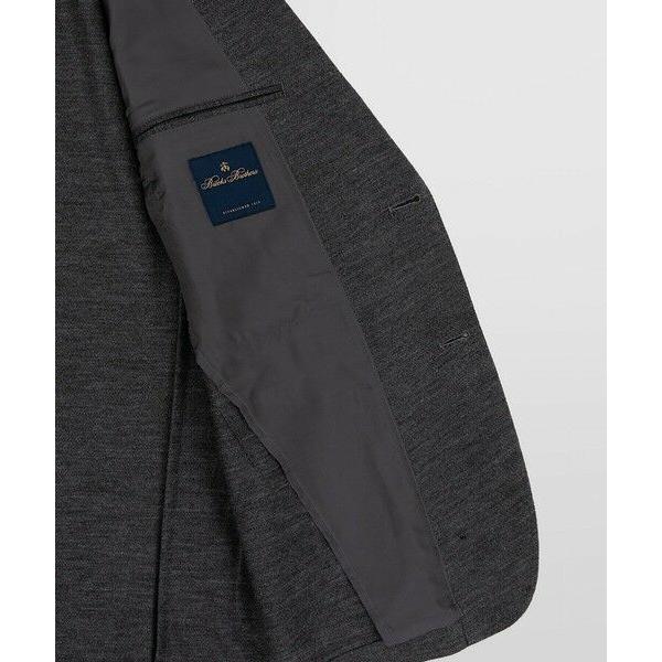 Brooks Brothers / ブルックス ブラザーズ ラミー　ジャージー　段返り3ボタン　アンコンジャケットの画像