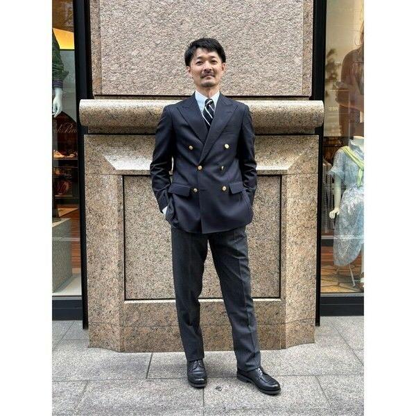 Brooks Brothers / ブルックス ブラザーズ ミラクルクリンプウール ダブル６釦 ブレザー Classicの画像