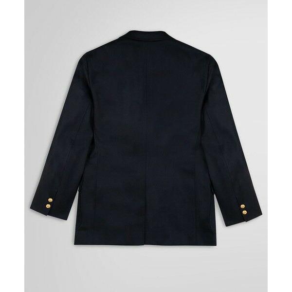 Brooks Brothers / ブルックス ブラザーズ ウール/カシミヤ フランネル 段返り３釦コンフォートサックブレザー Traditionalの画像
