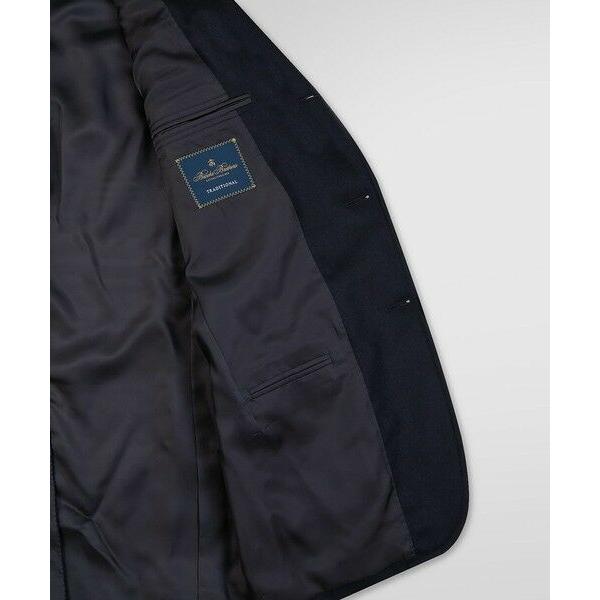 Brooks Brothers / ブルックス ブラザーズ ウール/カシミヤ フランネル 段返り３釦コンフォートサックブレザー Traditionalの画像