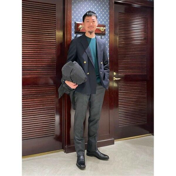 Brooks Brothers / ブルックス ブラザーズ ◆オンラインストア限定◆コンバットウール　ダブル４釦ブレザー　Traditionalの画像