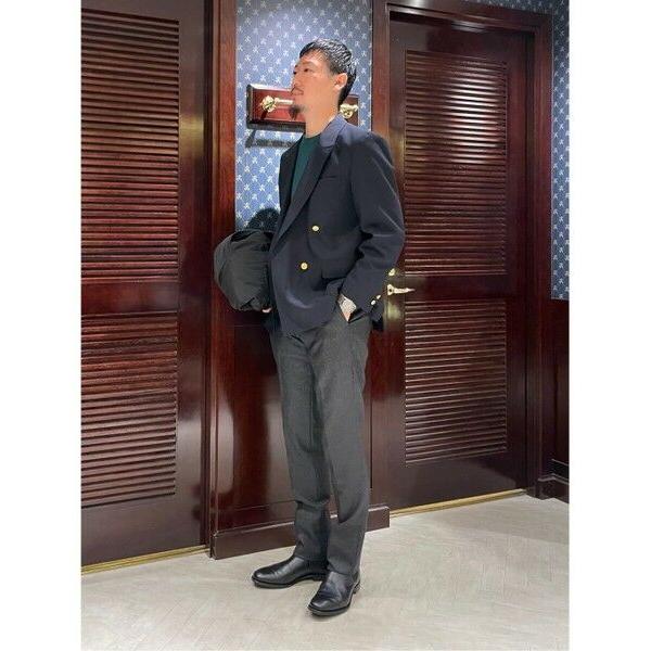 Brooks Brothers / ブルックス ブラザーズ ◆オンラインストア限定◆コンバットウール　ダブル４釦ブレザー　Traditionalの画像