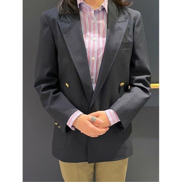 Brooks Brothers / ブルックス ブラザーズ ◆オンラインストア限定◆コンバットウール　ダブル４釦ブレザー　Traditionalの画像