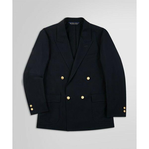 Brooks Brothers / ブルックス ブラザーズ ◆オンラインストア限定◆コンバットウール　ダブル４釦ブレザー　Traditionalの画像