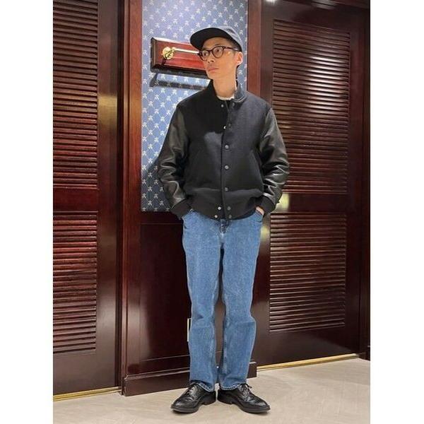 Brooks Brothers / ブルックス ブラザーズ ウール/カウレザー バーシティジャケットの画像