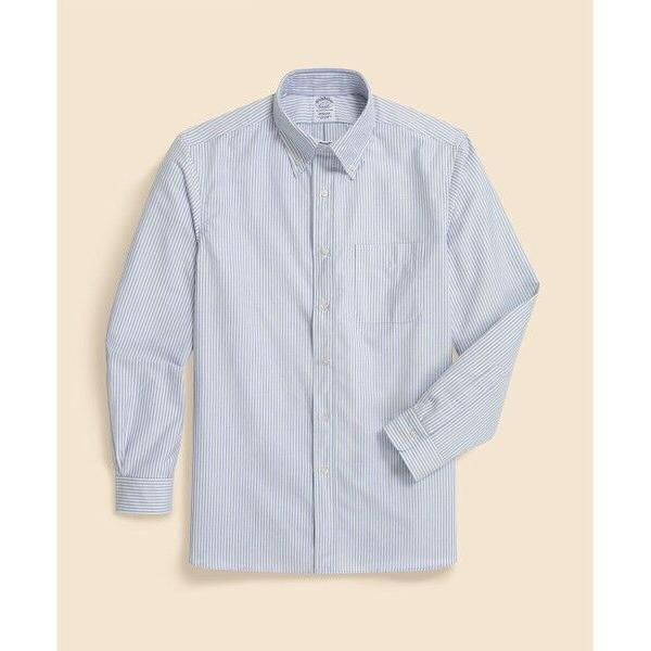 新品タグ付 ブルックスブラザーズ ファンシャツ M スーピマコットン　BDシャツ BROOKS BROTHERS（ブルックスブラザーズ） Brooks Brothers
