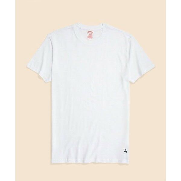 Brooks Brothers / ブルックス ブラザーズ スーピマコットン　GFロゴ　３パック　クルーネックＴシャツ　Traditional Fit