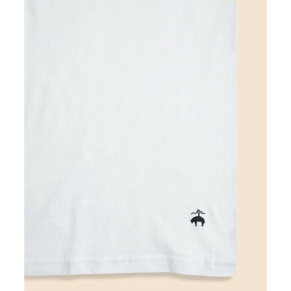 Brooks Brothers / ブルックス ブラザーズ スーピマコットン　GFロゴ　３パック　クルーネックＴシャツ　Traditional Fit
