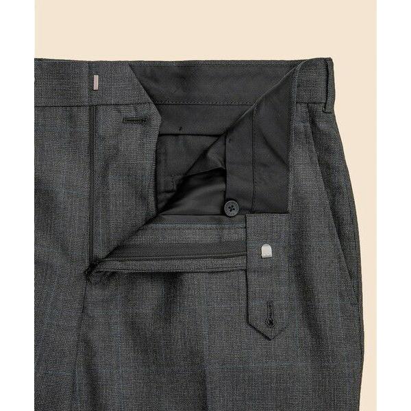 Brooks Brothers / ブルックス ブラザーズ ウール　オーバーブルペイン　グレンチェック　シングル２釦スーツ　Classicの画像