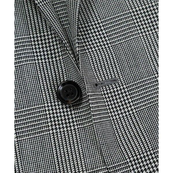 Brooks Brothers / ブルックス ブラザーズ ウール　グレンプラッド　シングル２釦　アンコンスーツ　Classic　Made by RING JACKETの画像